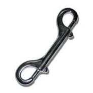 RVS MOUSQUETON double 100mm 